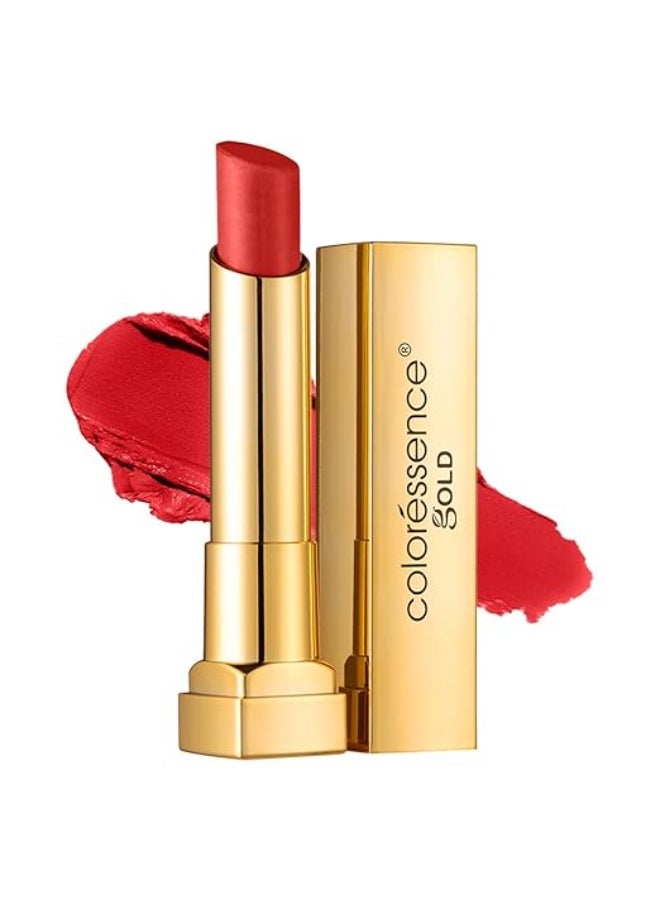 Coloressence Gold Pure Matte Lipstick, Morange | Long Lasting | Highly Pigmented | Rich  Matte Texture | Lightweight | Full Coverage - Image 3